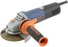 MAX-PRO Шлифмашина угловая 950 Вт; 3000-11000об/мин; быстрозажимной кожух 125мм; регулировка оборотов; антивибрационная ручка; дополнительные щетки; 2