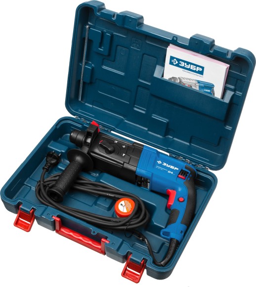 ЗУБР 24 мм, 750 Вт, перфоратор SDS Plus, Профессионал (ЗП-24-750 К)