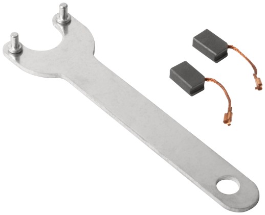 MAX-PRO Шлифмашина угловая 1200 Вт; 11500 об/мин; быстрозажимной кожух 125 мм; антивибрационная ручка; дополнительные щетки; 2,2 кг; кор.