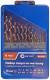 Набор сверл по металлу с кобальтом 5% в металлической коробке; 1,5-6,5 мм (через 0,5 мм + 3,2 мм; 4,8 мм), 13 шт., Cutop Profi