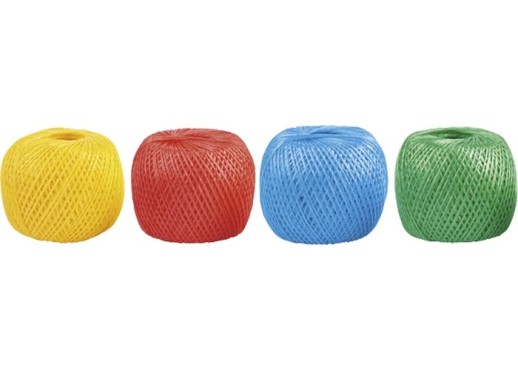 Шпагат полипропиленовый красный, 1.7 мм, L 110 м, Россия Сибртех