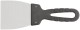 Шпатель, лезвие нержавеющая сталь, пластиковая ручка 80 мм