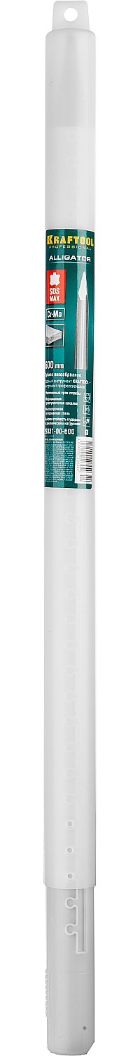 KRAFTOOL Alligator, 600 мм, SDS-max, пикообразное зубило (29331-00-600)