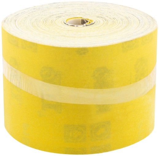 Рулон шлифовальный на бумажной основе, алюминий-оксидный абразивный слой 115 мм х 50 м, Р 150