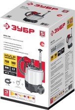 ЗУБР 750 Вт, краскопульт электрический, воздушный (КПЭ-750)