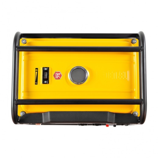 Генератор бензиновый PS 28, 2.8 кВт, 230 В, 15 л, ручной стартер Denzel