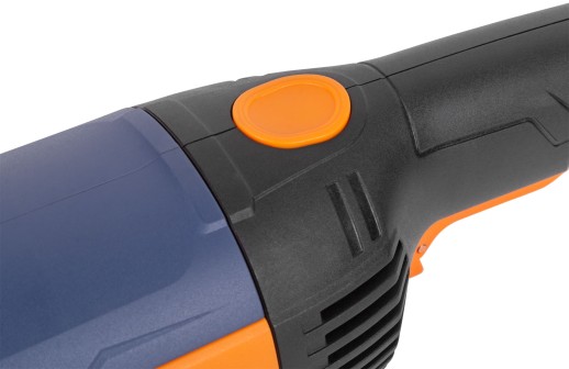 MAX-PRO Шлифмашина угловая 2400 Вт; 6000об/мин; быстрозажимной кожух 230мм; антивибрационная ручка; дополнительные щетки; плавный пуск; поворотная рук