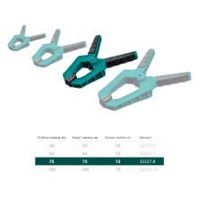 KRAFTOOL SC-8, 75 х 75 мм, пружинная струбцина (32227-8)