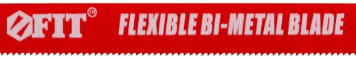 Полотно ножовочное по металлу 300 мм Профи (Bi-Metal), 1 шт. на картонном подвесе  ( 18 ТPI )