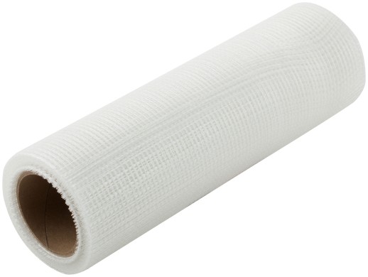 Сетка стеклотканевая интерьерная, ячейка 2х2 мм, плотность 43 гр/м2,  250 мм х 10 м