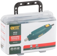 Гравировальная машина мини 12 Вт; 12000 об/мин; 3,2 мм; адаптер; набор насадок; пластик. кейс