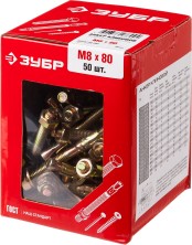 ЗУБР М8 х 80 мм, 50 шт, клиновой анкер (302032-08-080)