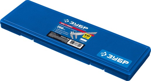 ЗУБР ШЦ-1-200, 200 мм, стальной штангенциркуль, Профессионал (34514-200)