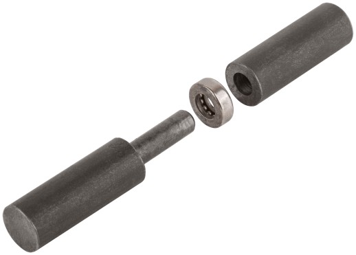 Петля гаражная, с подшипником 20х120 мм