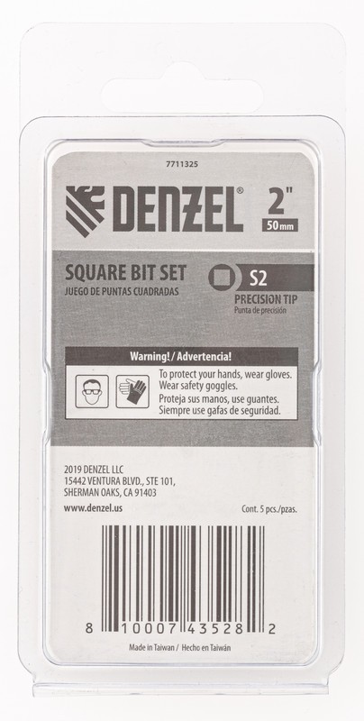 Бита S2x50, 5 шт.// Denzel