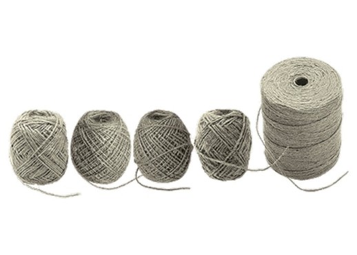 Шпагат джутовый, 1.5 мм, L 100 м, 2-ниточный, Россия Сибртех