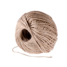 Шпагат джутовый, 1.5 мм, L 100 м, 2-ниточный, Россия Сибртех