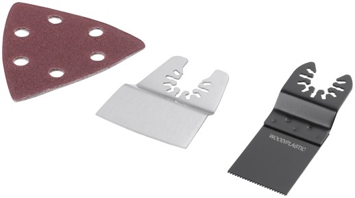 Инструмент многофункциональный 250 Вт; 15000-22000 ход/мин; 3 гр.; 1,2 кг; рез. накл.; коробка