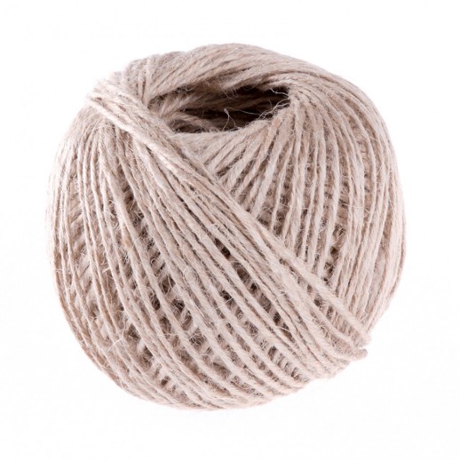 Шпагат джутовый, 1.5 мм, L 90 м, 4-ниточный, Россия Сибртех