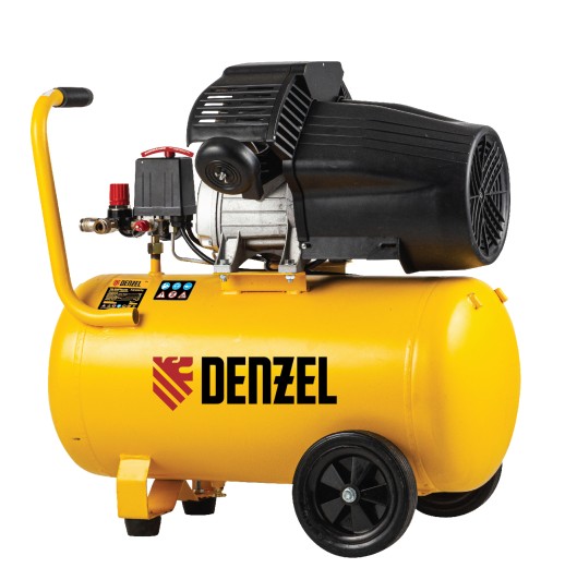 Компрессор воздушный прям. привод DCV1800/50, 1,8 кВт, 50 литров, 320 л/мин Denzel
