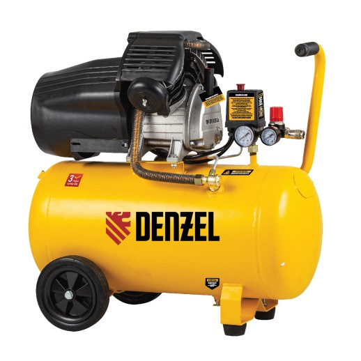 Компрессор воздушный прям. привод DCV1800/50, 1,8 кВт, 50 литров, 320 л/мин Denzel