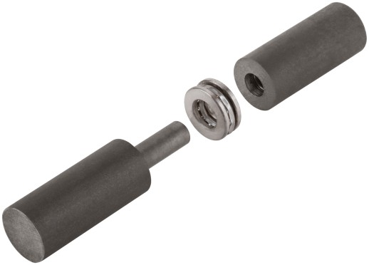 Петля гаражная, с подшипником 32х160 мм