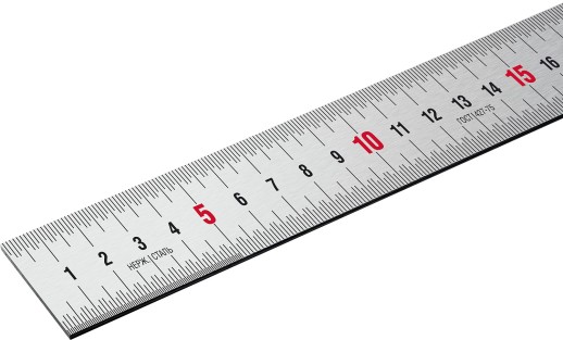 ЗУБР Про-20, длина 0.20 м, усиленная нержавеющая линейка, Профессионал (34280-020)