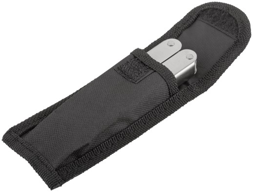 Нож складной, лезвие нержавеющая сталь, 15 функций, чехол