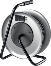 ЗУБР КГ-325, КГ, 3 x 2.5 мм2, 20 м, 4000 Вт, IP44, силовой удлинитель на стальной катушке, Профессионал (55079-20)