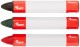 Карандаши разметочные восковые, набор 3 шт. ( черный / зеленый / красный ), 95 мм