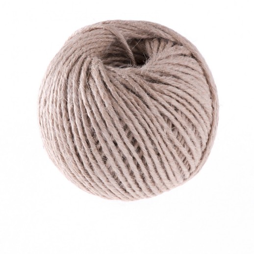 Шпагат джутовый, 2.5 мм, L 60 м, 5-ниточный , Россия Сибртех