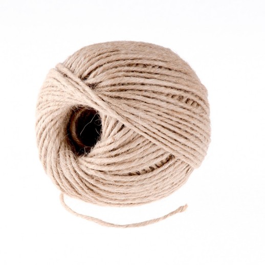 Шпагат джутовый, 2.5 мм, L 60 м, 5-ниточный , Россия Сибртех