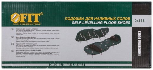 Подошва для наливных полов, длина шипов 40 мм