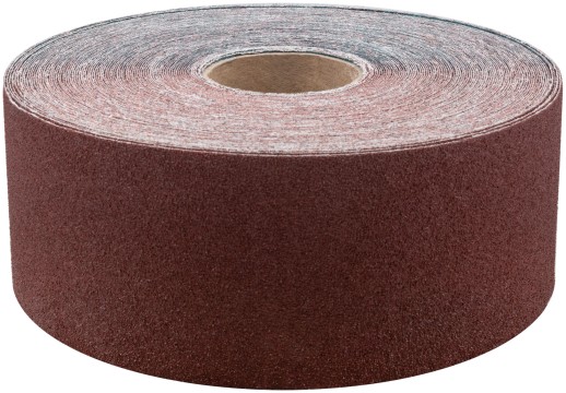 Рулон шлифовальный на тканевой основе, алюминий-оксидный абразивный слой 115 мм х 50 м,  Р 40