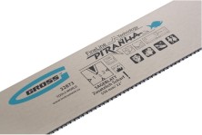 Пильное полотно для прецизионного стусла "Piranha", 550 мм, каленый зуб 3D, 18 TPI Gross