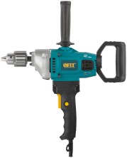 Дрель-миксер 720 Вт; 0-900 об/мин; КлП 3-16 мм; металл.корпус, рез.накл.; коробка