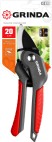 GRINDA G-22, 200 мм, с двухкомпонентными рукоятками, плоскостной секатор (423122)