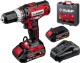 ЗУБР С1, 14.4 В, 35 Н·м, 2 АКБ (2 А·ч), дрель-шуруповерт, кейс (ДШЛ-145-22)