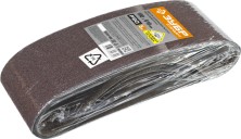 ЗУБР 100 х 610 мм, P80, лента шлифовальная СТАНДАРТ, для ЛШМ, 5 шт.