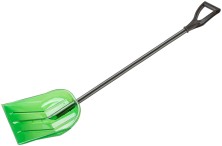 Лопата для уборки снега "Гранд" малая поликарбонатная, алюминиевый черенок, малая 340х385х1350 мм