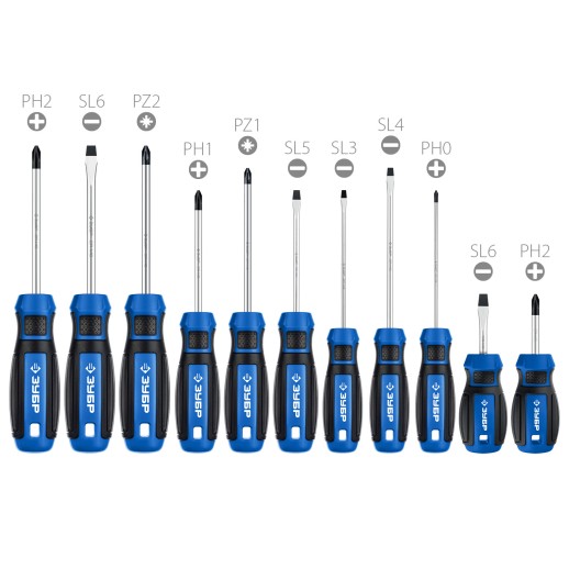 ЗУБР 11 предм., набор отверток, Профессионал (25241)