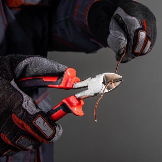 Бокорезы Nickel, 160 мм, никелированные, двухкомпонентные рукоятки Matrix