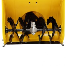 Бензиновая снегоуборочная машина SBM 610, 212 cc, ручной старт, фара Denzel