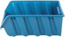 Лоток для крепежа пластиковый 375х225х160 мм синий