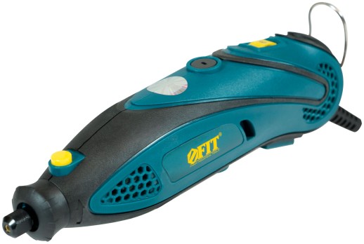 Гравировальная машина 135 Вт; 10000-32000 об/мин; 2,4/3,2 мм; БС щеток; набор насадок ; пластик. кейс