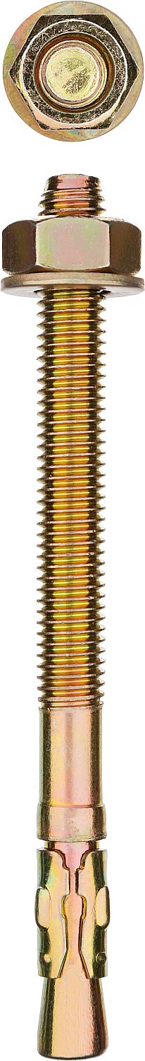 ЗУБР М20 х 160 мм, 6 шт, клиновой анкер (302032-20-160)