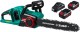 ЗУБР С1-18, 36 В, 35 см шина, 2х18 В АКБ (4 А·ч), бесщеточная цепная пила (ПЦЛ-3635-42)