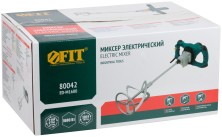 Миксер 1600 Вт; 0-580 / 0-780 об/мин; 90 Нм; 145 л; двухскоростной, металл.корпус; БС щеток; рез.накл.; коробка