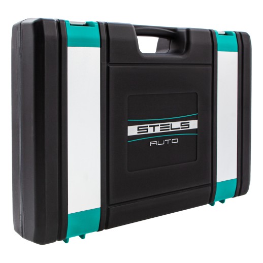 Набор инструментов, 1/2", 1/4", CrV, пластиковый кейс 98 предметов Stels