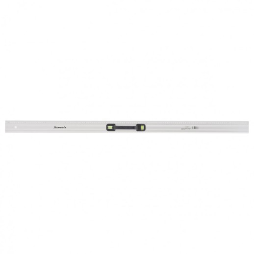 Линейка-уровень, 1200 мм, металлическая, пластмассовая ручка 2 глазка Matrix